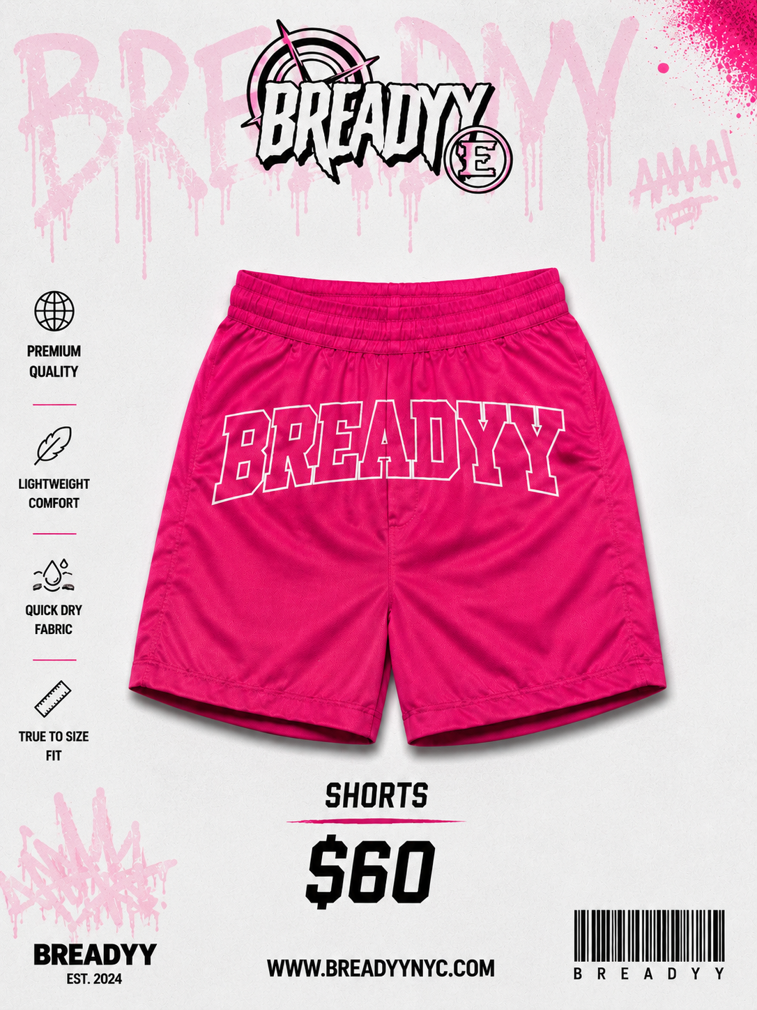 BREADYY SHORTS