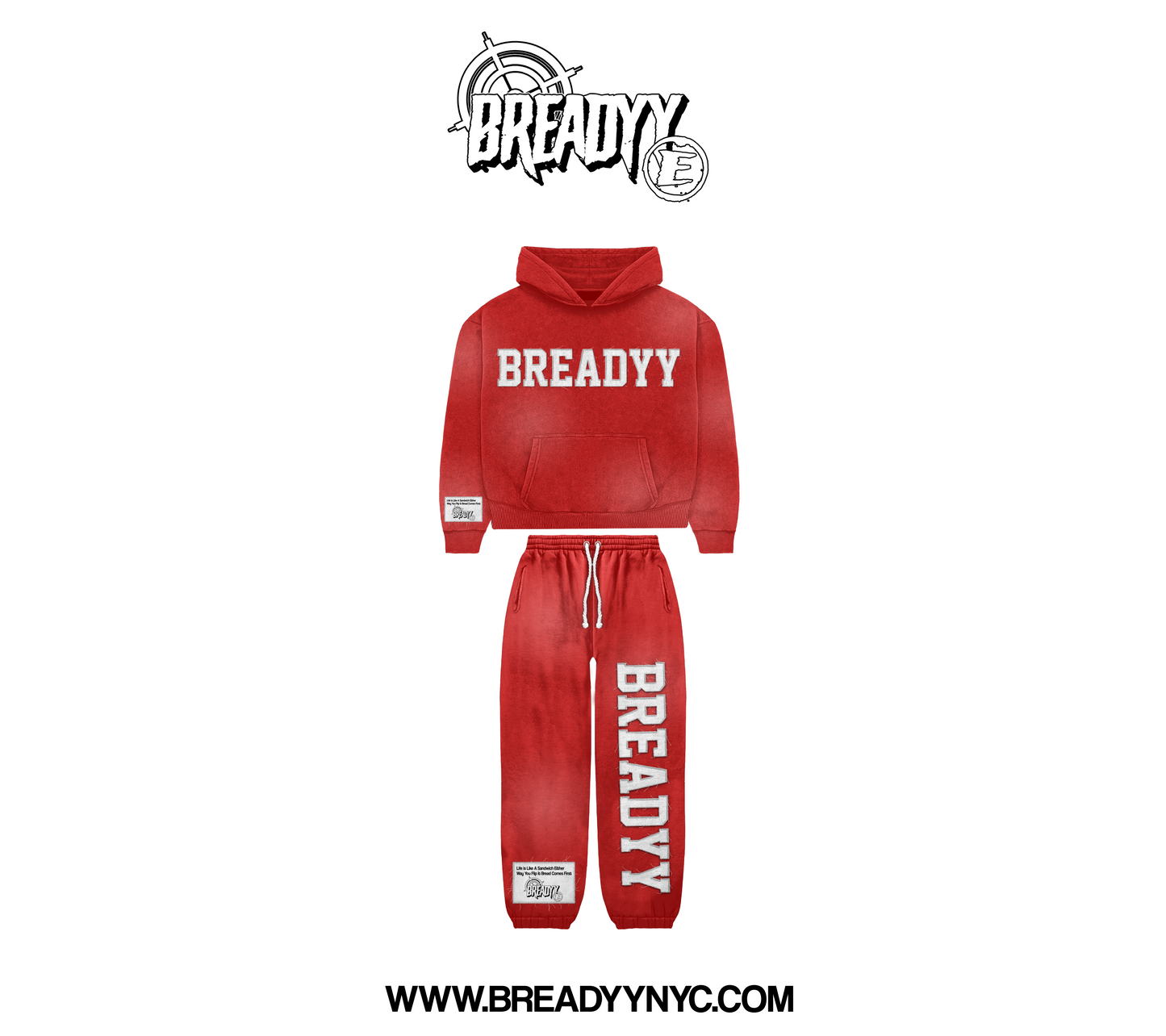 Distressed Breadyy Sweatsuit