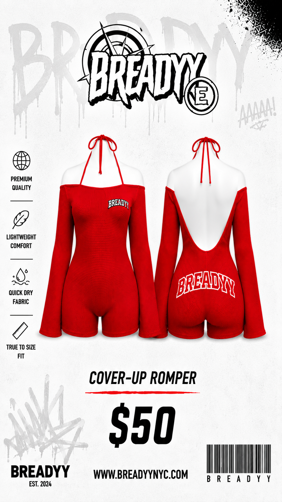 BREADYY ROMPERS