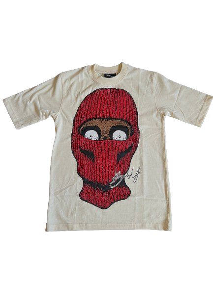 BMO T-Shirt-Cream/Red